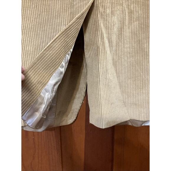Orvis Mens Vtg Corduroy Sport Coat Sz 42R Tan Blazer Jacket Elbow Patch’s 90s - Picture 6 of 15
